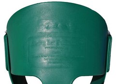 SWING SET STUFF HIGHBACK FULL BUCKET SEAT GREEN toddler playground park toy 0001