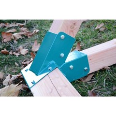 DIY Wooden Swing Set Brackets Hardware with Mounting Accessories for Outdoor