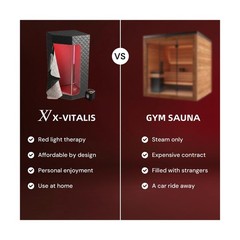 Portable Steam Sauna Tent for Home 3L Infrared Sauna for Indoor, Outdoor, Gym…