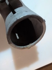 GameTime Galvanized 3 1/2″ O.D. to 2 3/8″ I.D. Swing Set Pipe End Bracket – NOS