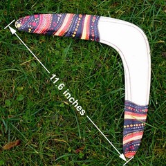 Wooden Boomerang That Comes Back – Beginner-Friendly Outdoor Sport – Durable