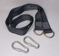5 Foot Tree Swing Hanging Strap With 2 Carabiners