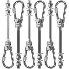 Swing Hangers 1500LB Capacity 7″ X M2/5″ Stainless Steel for Wood/Steel Beam