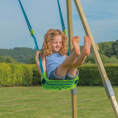 Toys Baby Swing – Comfy Toddler Swing Seat, Kids Outdoor Toys, Quadpod Adjustabl