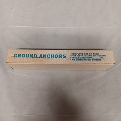 Turco Metal Swing Set Anchors 4 New In Box For 2″ Or 2.5″ Tubing 1970’s