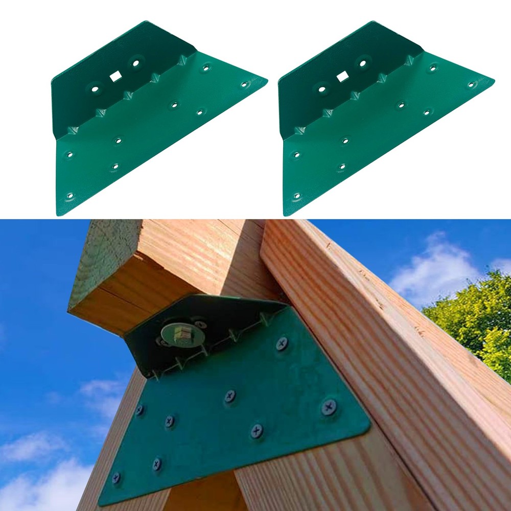 2 Pcs EZ Frame Wooden Swing Accessories, A-Frame Bracket for Swing Set Swing …