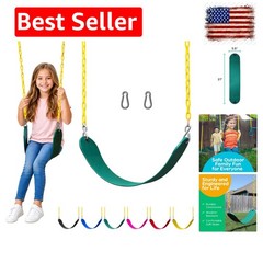 Swing for Outdoor Swing Set – Swing Seat Replacement Kit with Heavy Duty Chai…