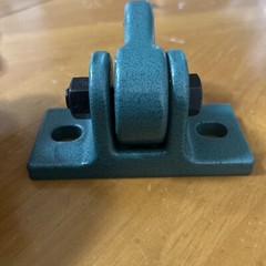 Wood Beam Swing Hanger Galvanized Ductile Iron Green Heavy Duty 5000lbs No Screw