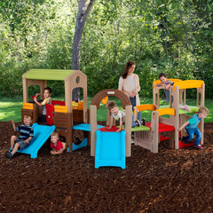 Simplay3 Young Explorers Modular Play System, Kids Activity Outdoor Playset for