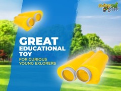 SWING SET STUFF BINOCULARS YELLOW playground fort accessories kids outdoor 0132