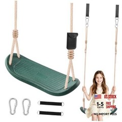 Kids Swing for Tree, Heavy Duty Swing Seat for Backyard & Outdoor, Tree Green