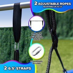 40″ Super Fun Super Saucer Swing, Great for Kids 3-8