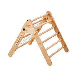 VEVOR Pikler Triangle Set 4 in 1 Montessori Climbing Toys for Toddlers 1-3 Years