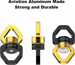 35KN Swing Swivel, Spinner for Indoor Outdoor Swings, Black Gold | For hangin…