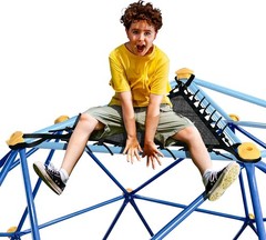 11FT Climbing Dome, Sturdy Climber Dome Accessories, Easy Net Chair for 10FT