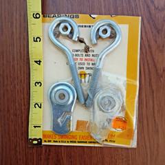 Vtg NIP Wessel Precision Swing Hardware Kit, Nylon Bushings Rust Resistant USA