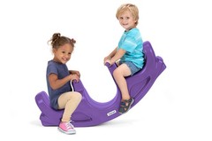 SIMPLAY3 ROCK AND ROLL TEETER TOTTER INDOOR OUTDOOR EASY GRIP HANDLES BACKRESTS