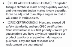 NEW 5 In 1 Montessori Pikler Triangle Climbing Set W Arch Ramp & Slide UNOPENED