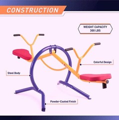 Teeter Totter Home Seesaw Playground Yard Toy Garden Patio Safe Play Sturdy Base