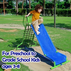 5 Ft Resbaladilla Para Niños De 3 a 6 Años Toboganes Patio Exterior Interior