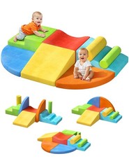 Extra Large 8-Piece Soft Climbing Toys for Toddlers, Foam Climbing Block Set …