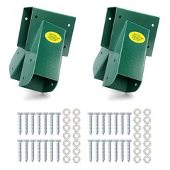 A Frame Swing Set Bracket Green Mounting Hardware Kit Swing Set Accessories