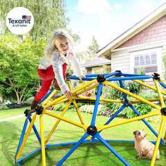 Climbing Dome, Upgraded 6FT Geometric Dome Climber with Climbing Grip for Kids I
