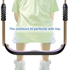 2 Pack Heavy Duty Plastic Swing Seats with Black a + Black B – 2 Pack