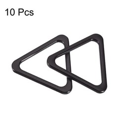 Metal Triangle Ring Buckle for DIY 25x24mm Black