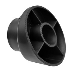 2.36″/60mm Porch Swing Feet, Black Horseshoe-Shaped Plastic Leg Caps to Secur…