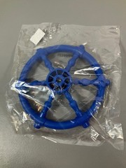 Backyard Discovery Premium Steering Wheel – Blue and Lime – NO HARDWARE