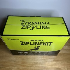 TT TRSMIMA 100 ft /120 ft /150 ft/180ft Zip Line Kit for Kids | Open Box