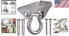 Versatile Stainless Steel Swing Hanger with 1600 LB Capacity – Fast Installation