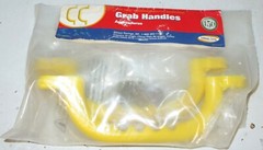 2 pc 9 inch Plastic Playground Safety Handles Climbing Frame Grab Bars Yellow