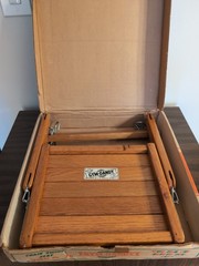 Vintage Gym-Dandy Childs Wooden Chair Seat Swing. In Box. 60s. Jim Dandy