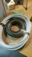 10ft of Additional 7/32 Diameter Zip Line Cable for D&D Flyer Zip Line Kits