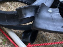 VTG Pony Pal Tire Swing Horse Tire Swing Rodeo Cowboy Backyard New Other