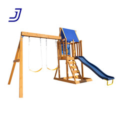 North Peak Wooden Swing Set Playground Outdoor FREE SHIPPING USA ONLY