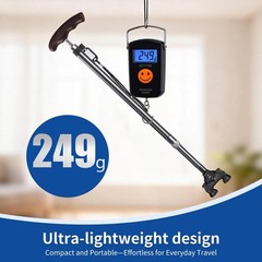Carbon Fiber Walking Cane with Wenge Wood Handle – Lightweight and Durable