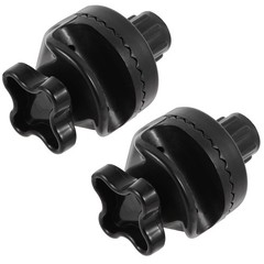 Outdoor Garden Swing Canopy Replacement Fittings – 2Pcs Plastic Frame Attachment