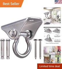Versatile Stainless Steel Swing Hanger with 1600 LB Capacity – Fast Installation