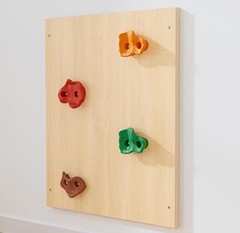 BlueWood Rock Climbing Wall for Kids, Toddler Climbing Toys Indoor Ladder Panel