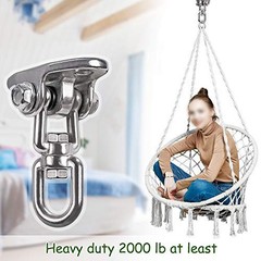 Set of 2 Heavy Duty Swing Hangers Stainless Steel 304, Double Protection