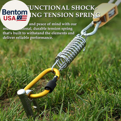 Shock Absorbing Spring 2 Pcs 304 Stainless Steel Spring for Porch Swing, Dog Lea
