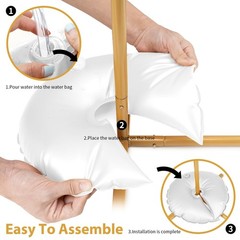 4 Pack Water Weight Bags for Balloon Column Stand And Balloon Arch