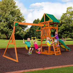 Tucson Cedar Wooden Swing Set