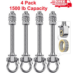 Heavy Duty Swing Hangers with Bearings – Set of 4 Stainless Steel 304 Hardware